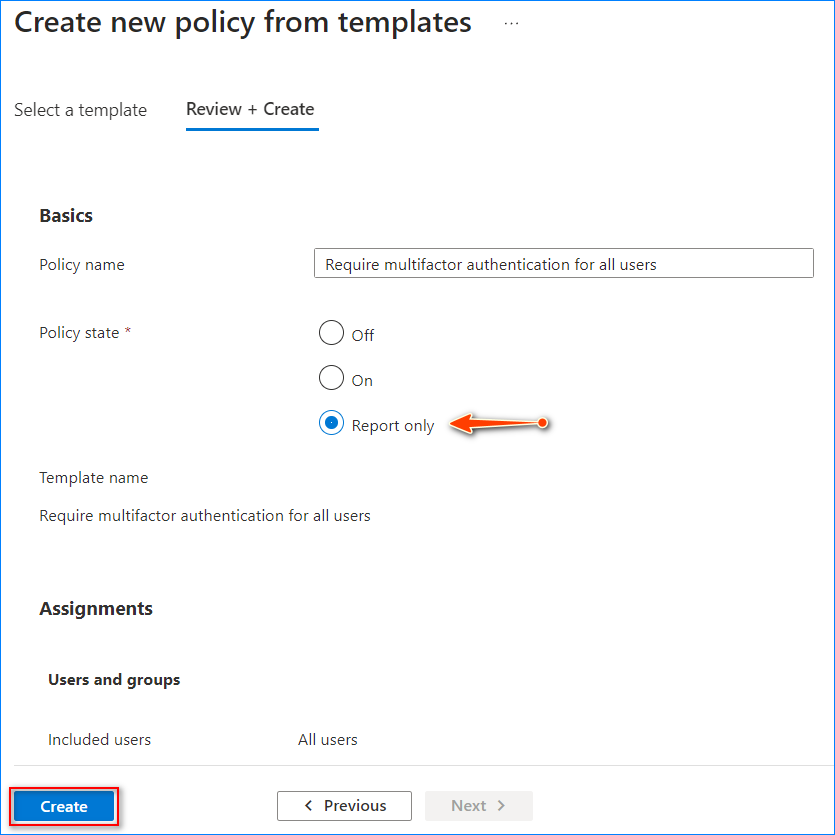 disable mfa in azure