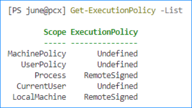 powershell execution policy