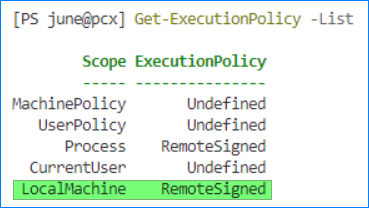 powershell script execution policy