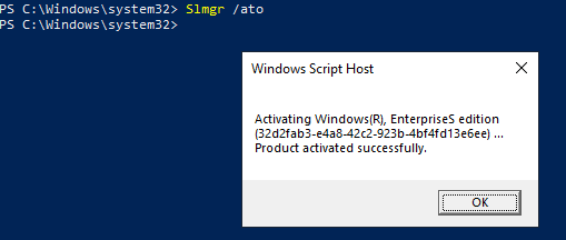 windows kms activation