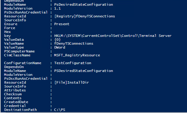 powershell desired state configuration