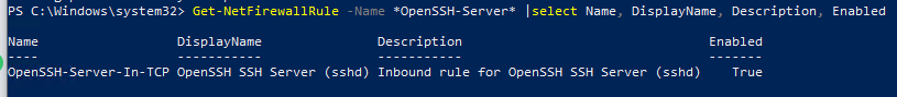 ssh windows to windows