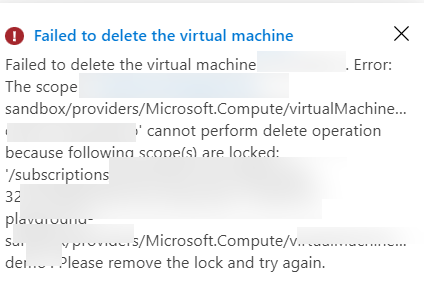 locks in azure