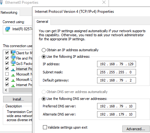 powershell ip configuration