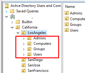 delegate control in active directory