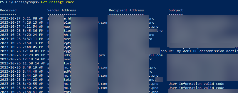 exchange message tracking logs